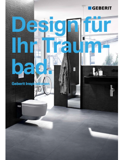 Geberit Design fuer Ihr Traumbad