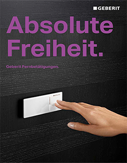 Geberit Fernbetaetigung