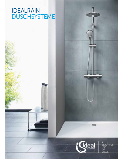 Ideal Standard Idealrain Duschsysteme