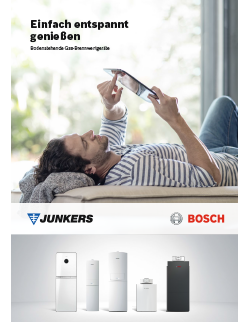 Junkers Brennwert Bodenstehend