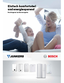 Junkers Brennwert Wandhaengend