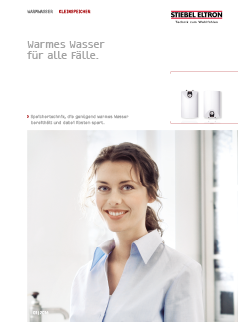 Stiebel Eltron Kleinspeicher